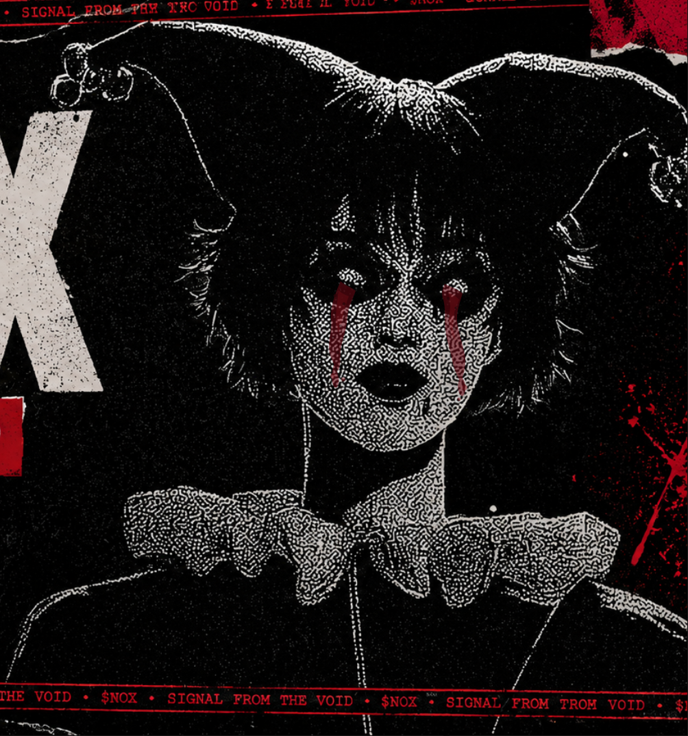 NOX character with blood tears